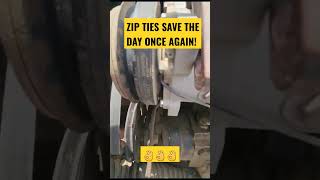 POWER STEERIN FIX! WITH JUST A ZIP TIE!!