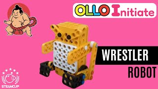 Fight with WRESTLER Robot with OLLO Initiate (STEAMCUP) Robotics Kit