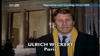 Tagesschau vom Samstag den 10.12.1988