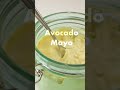 Keto-Friendly Avocado Mayo - Dished #Shorts