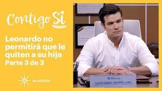 Contigo Sí 3/3: Leonardo inicia el trámite para divorciarse de Alma | C-109