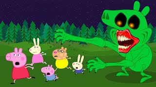 Zombie Apocalypse, Zombie attacks Peppa And Friends | Peppa Pig Funny Animation