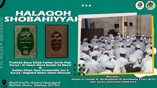 HALAQOH  Shobahiyah  Peraktek Baca Kitab Kuning Fathul Qorib Fiqih   | 25/05/2023