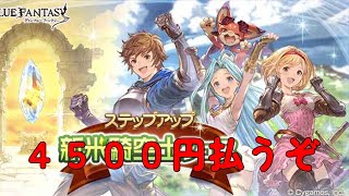 新米騎空士フェス４５００円で引いちゃうよ