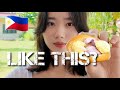 🇵🇭How to eat pandesal taught by Filipinos?!