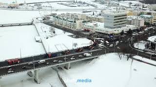 Открытие Московского моста. Чебоксары