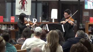 Claire \u0026 Joshua Cai - Handel Halvorsen Passacaglia for Violin \u0026 Viola