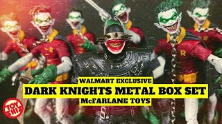 2022 DARK KNIGHTS METAL BOX SET | Walmart Excl | McFarlane Toys