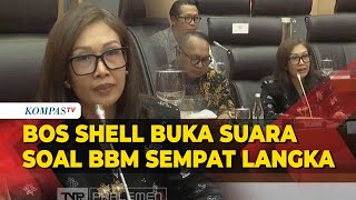 Blak blakan di DPR! Bos Shell Ungkap Sebab BBM Sempat Langka