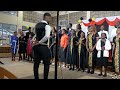 closing camp meeting with a joint choir