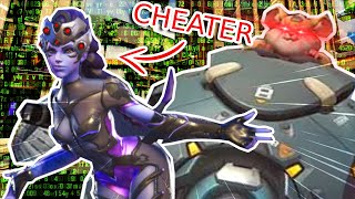 Destroying CHEATER with WRECKING BALL! | OW2 Tank