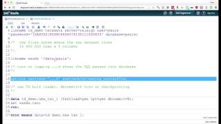 Enabling in-database processing with SAS/ACCESS to Teradata