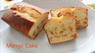 トロピカルな濃厚マンゴーケーキの作り方 How to make Mango Cake