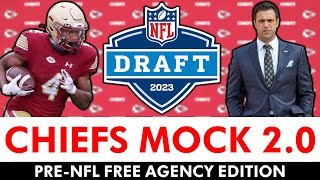 Chiefs Mock Draft: Pre-NFL Free Agency Mock Draft Ft. Zay Flowers In Round 1 | 2023 NFL Draft