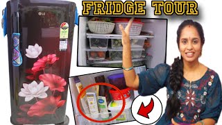 🙄இதகூடவா பிரிட்ஜ்ல வைப்பிங்கனு திட்டுவீங்க!!LG Single Door Fridge Tour|Tamilvlogs