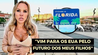 Ela LARGOU VIDA BOA No Brasil Para RECOMEÇAR Nos EUA