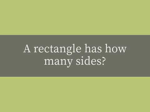 What is the side of a rectangle?