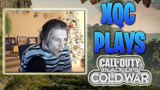 xQc Plays Call of Duty Black Ops Cold War - Stream Before The Ban - Cold War Highlights 🎮