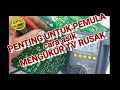 PENTING UNTUK YG BELAJAR cara asik mengukur tv rusak