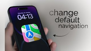 How to Change Your Default Navigation App to Google Maps on iPhone or iPad (tutorial)