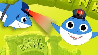 Baby Shark Police Song | Baby Car + T Rex + Plane Kids Songs Playlist by FunForK