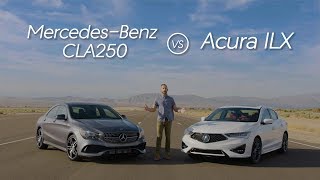 アキュラ ILX とメルセデス・ベンツ CLA - ビデオレビューの比較