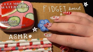 [ASMR] Tingly Fidget Board - No Talking