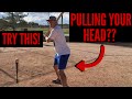 Baseball Hitting Drills for Kids Who Pull Their Head! (QUICK FIX!)