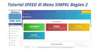 Tutorial SPEED 2024 (Bagian 2)