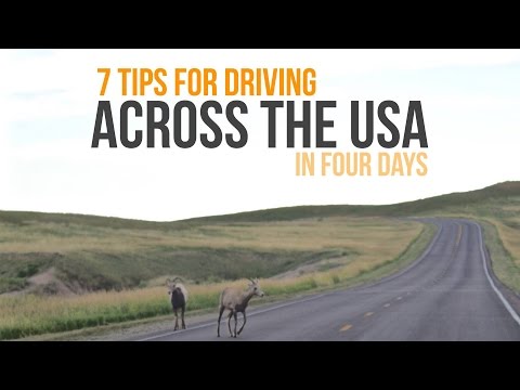 7 Tips for Driving Across USA in Four Days 7 Tips for Driving Across USA in Four Days