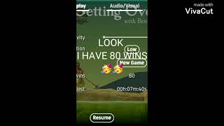 I HAVE 80 WINS IN GOI ( GETTING OVER IT ) , 20 more to go for a century #shorts