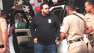 Zeeshan Ziauddin Siddique Spotted At Kalina Private Airport With Tight Security