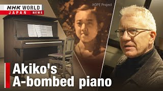 A German artist, a Hiroshima girl and a pianoーNHK WORLD-JAPAN NEWS