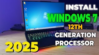 Secret to Installing Windows 7 on Modern Hardware 2025