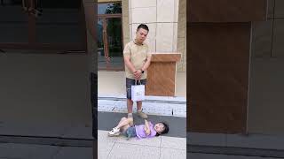 My Daughter's In Trouble With Her Dad#funny #cute #comedy #baby #cutebaby #smile #funnybaby #fun