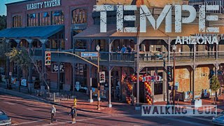 4K - Walking Tour - Tempe -  Arizona