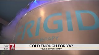Frigid Cryotherapy holding coat drive for A Child's Haven