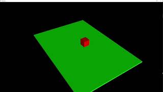 Vpython Bouncing Cube Using Springs and Masses
