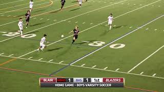 Blair Boys Varsity Soccer Senior Night Game vs Blake 2023 4k