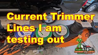 Current Trimmer Lines I am testing out