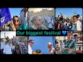 Our biggest festival 14 april 💙🙏🏻|| Pc art family vlogs