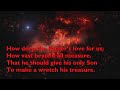 How Deep the Father's Love for Us (6vv) [with lyrics for congregations]