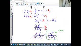 Example 8: Implicit Differentiation