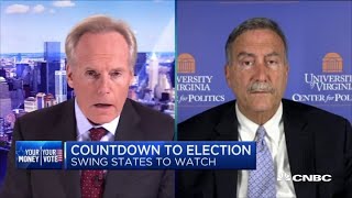 University of Virginia's Larry Sabato on the swing states to watch during election day