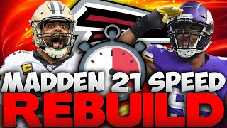 Atlanta Falcons Speed Rebuild Challenge! The Falcons Finally Get Edge Rushers! Madden 21 Rebuild