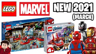 MORE LEGO Marvel Avengers & Spider-Man March 2021 Sets Revealed