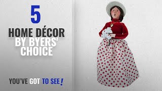 Top 10 Home Décor By Byers' Choice [ Winter 2018 ]: Byers' Choice #2131B Valentine Woman 2018