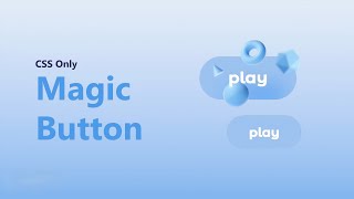 CSS Magic Motion Button Hover Effects Animation | HTML CSS Tutorial