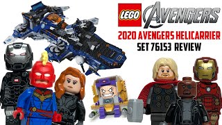LEGO 2020 AVENGERS HELICARRIER Set 76157 - REVIEW