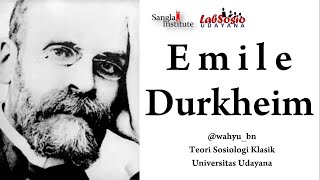 Seri Kuliah Online: Emile Durkheim